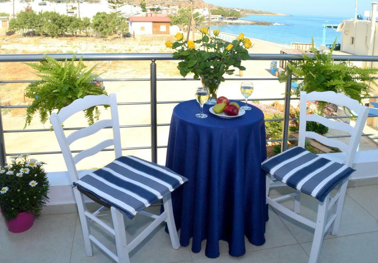 Meltemi Beach Apartments Mílatos Ngoại thất bức ảnh